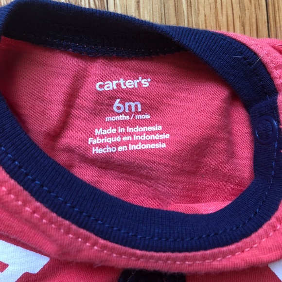 Carter’s T-shirts size 6 months - Picture 2 of 3
